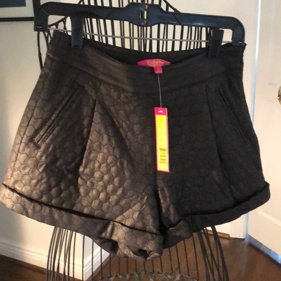 Catherine Malandrino, black, dressy shorts. - Picture 1 of 3